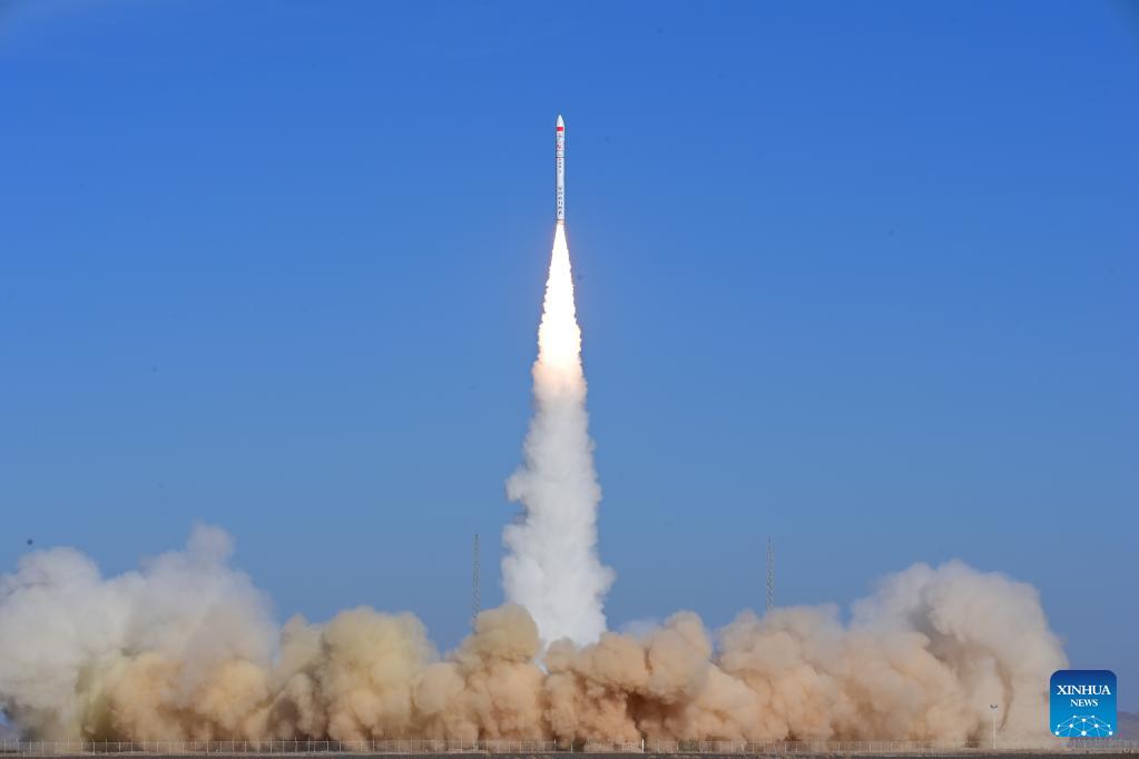 China's commercial rocket CERES-1 Y5 launches 5 satellites- China.org.cn