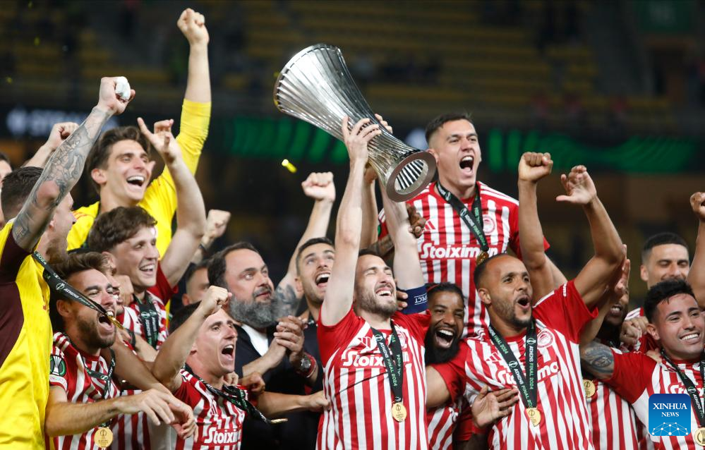 Olympiacos wins Europa Conference League title - China.org.cn