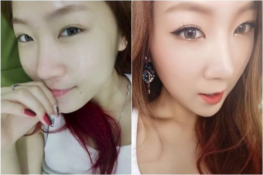 한국 스타 생얼 대결